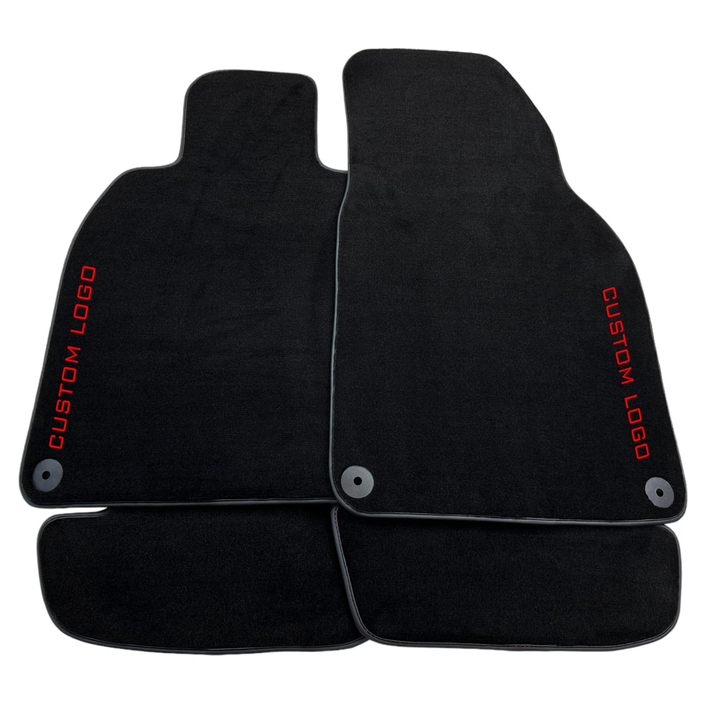 Custom Black Carpet Floor Mats for Porsche Cayenne (2010-2018)