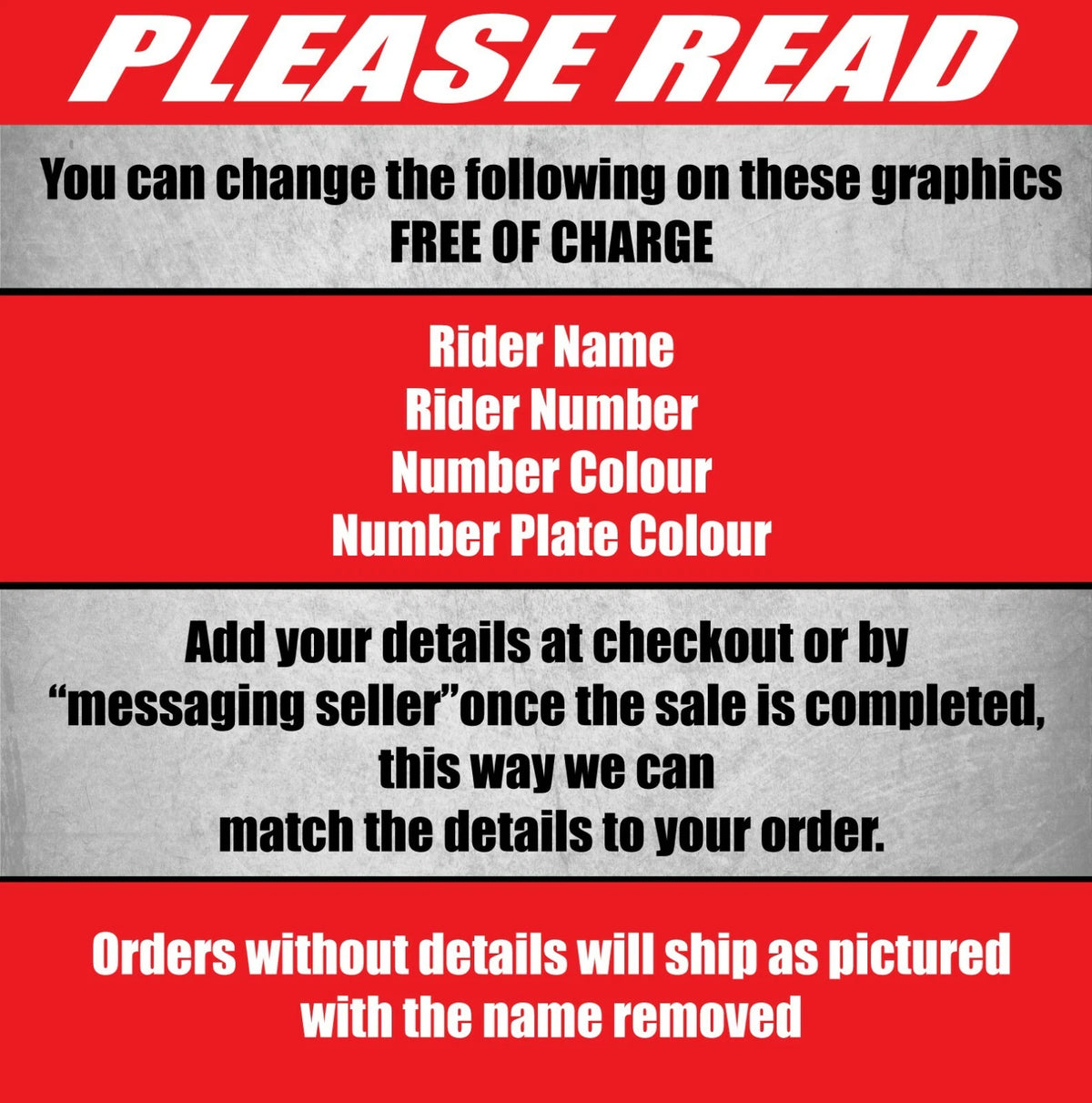 Custom Graphics for Yamaha YZ 65 Number Plate Stickers (2015-2023)