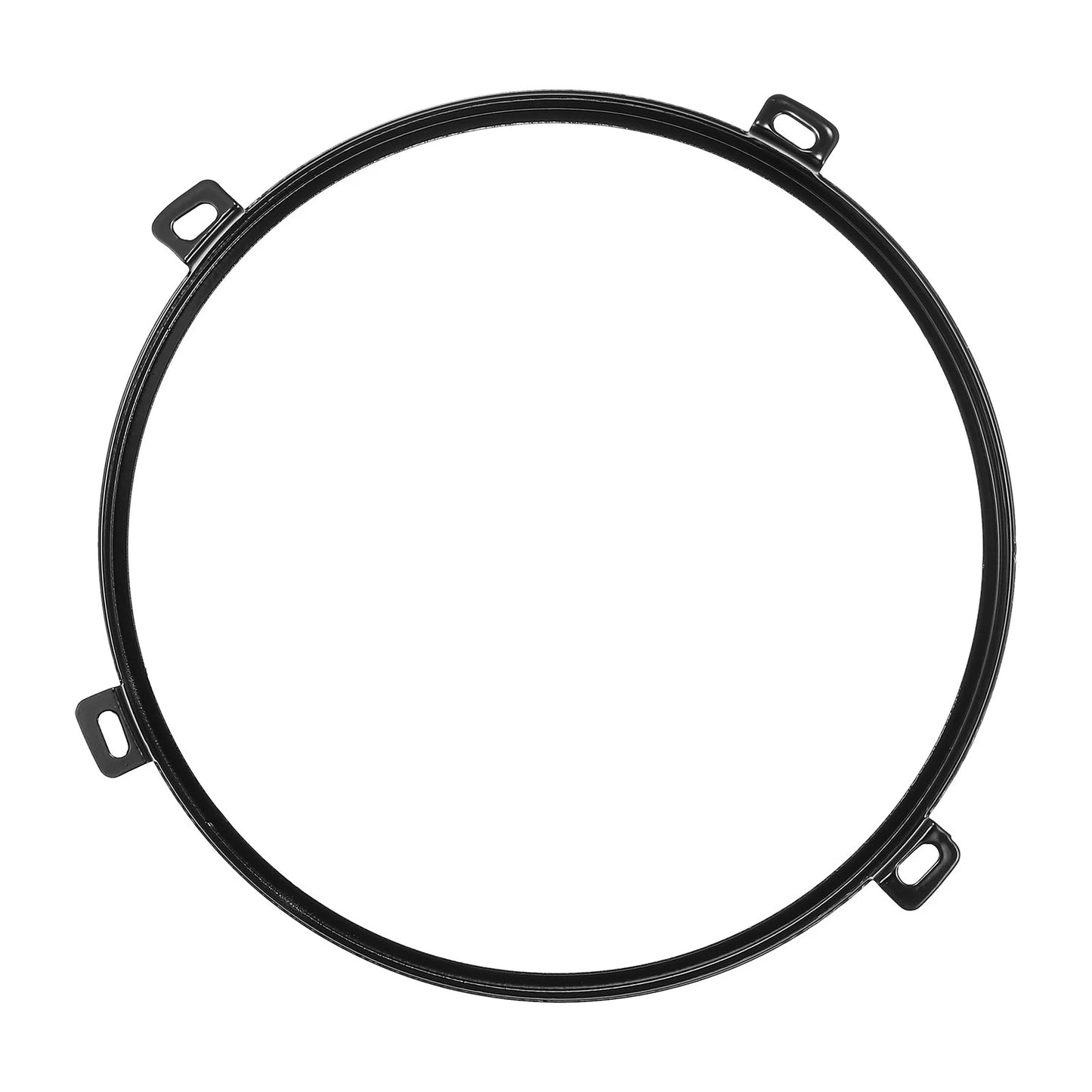 7" Headlight Mounting Bracket Bezels Cover for Jeep