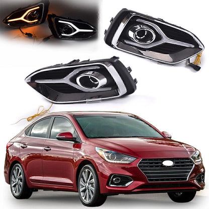 LED Daytime Fog Lights for Hyundai Accent (2018-2020)