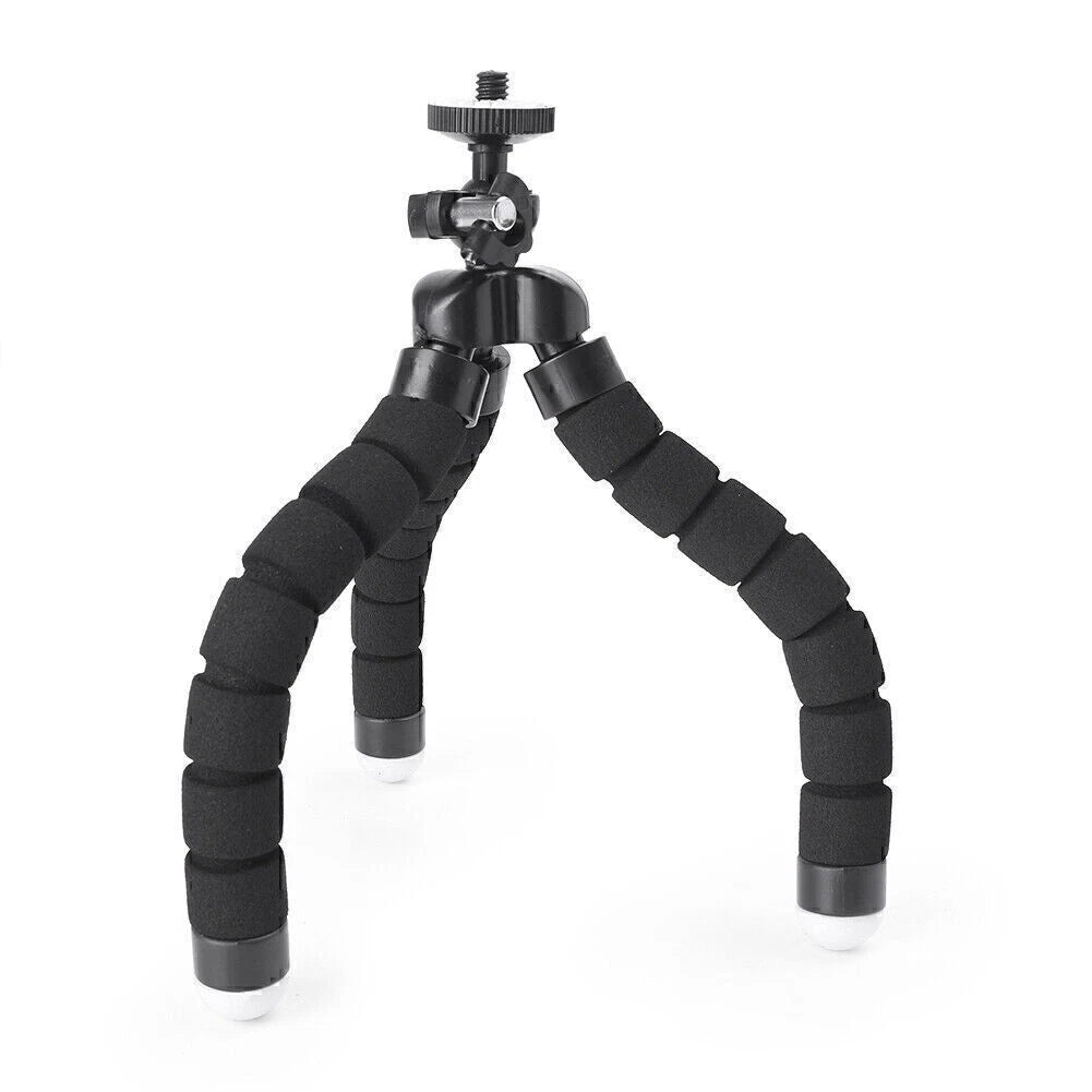 Mini Tripod Stand for GoPro, SLR, DV, Canon, Nikon - Portable & Flexible