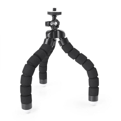Mini Tripod Stand for GoPro, SLR, DV, Canon, Nikon - Portable & Flexible
