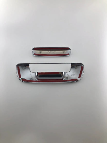 Rear Tailgate Chrome Door Handle Bowl Lid Cover Trim for Jeep Liberty (2002-2007)