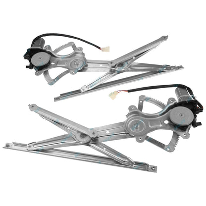 Front LH + RH Door Window Regulators for Hilux 2005-on Ute Electric Window