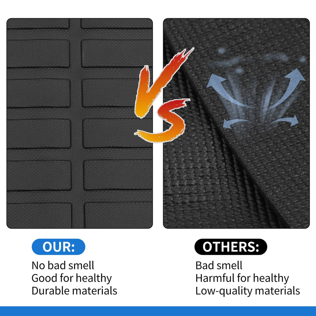 Cargo Liner Rear Boot Mat for Toyota Venza (2021-2024) Long Stripe Pattern TPE