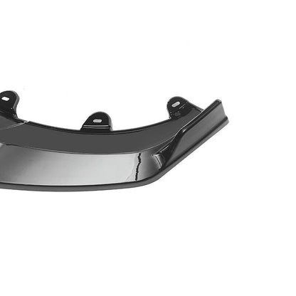 Gloss Black Front Bumper Spoiler Lip for 2022-2023 BMW X3 G01 X4 G02