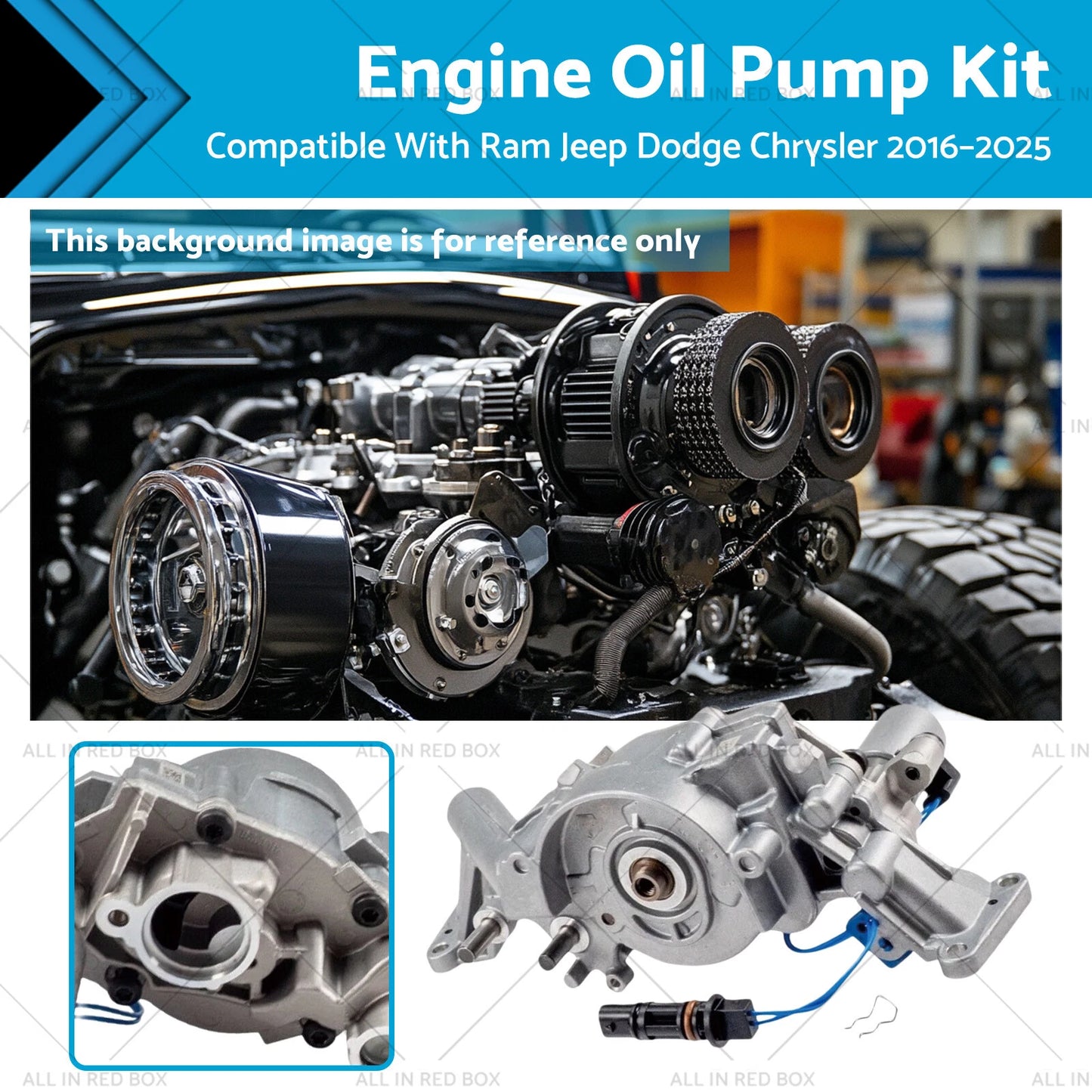 Engine Oil Pump for Ram Jeep Dodge Chrysler (2016-2025)