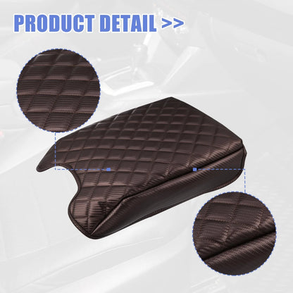 Brown Center Console Cover Pad for Ford F150 (2015-2020)