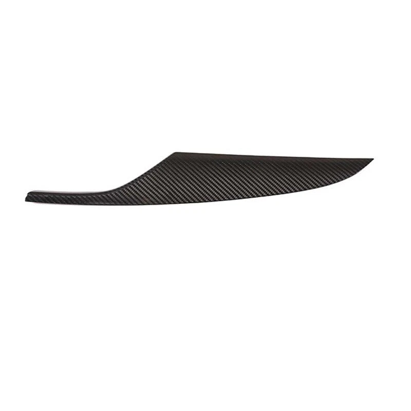 Car Carbon Fiber Side Dashboard Panel Cover Trim Fit For Cadillac CT5 2020-2022