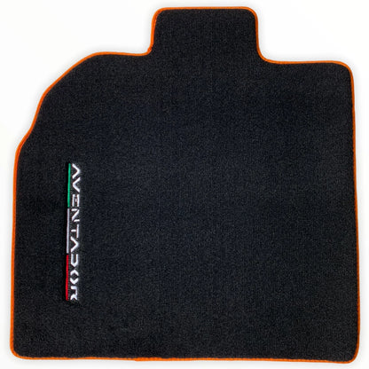 Floor Mats for Lamborghini Aventador 2012-2020 Emblem Tailored Carpets