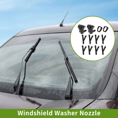 Windshield Washer Nozzle & Hose Connector for Jeep (2018-2023)