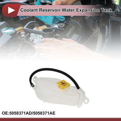 Coolant Expansion Overflow Tank with Cap for Chrysler 200 (2011-2014)