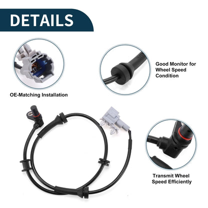 ABS Wheel Speed Sensor for Nissan Frontier (2005-2024)
