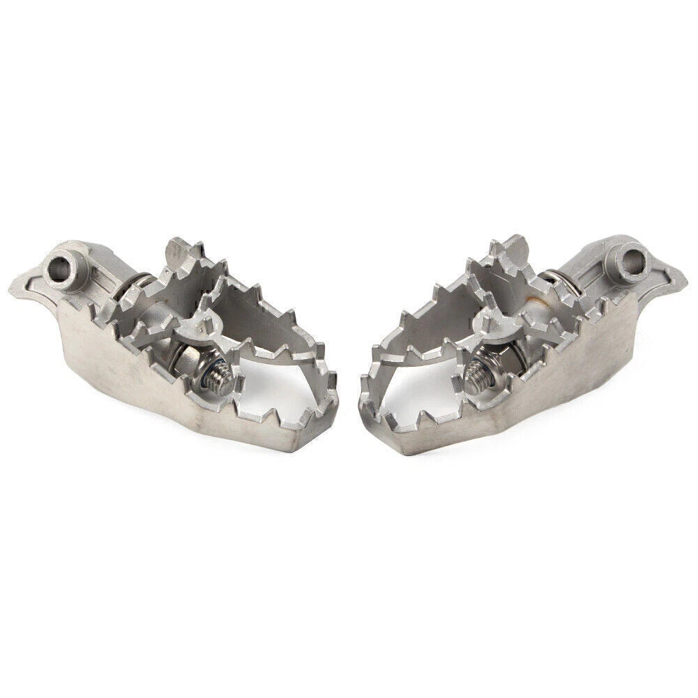 Wide Pivot Footrest Pegs for BMW R1200GS R1250GS F750GS F850GS (2013-2023)