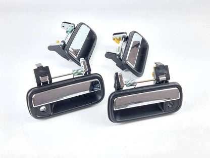 Chrome Front Door Handles for Toyota Hilux 1998-2004 2/4WD Double Cab (98-04)