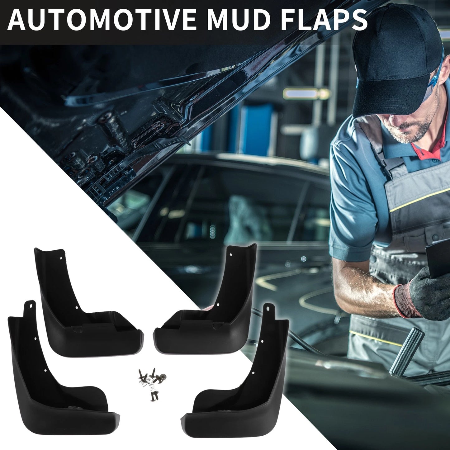 Mud Flap Splash Guards for Nissan Qashqai (2023)