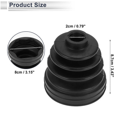 Inner CV Joint Boot Kit with Clamps for Mazda 3 (2004-2006)