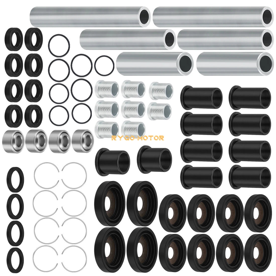 2 x Rear Upper & Lower A-Arm Bushing Shaft for Honda TRX650 680 Rincon