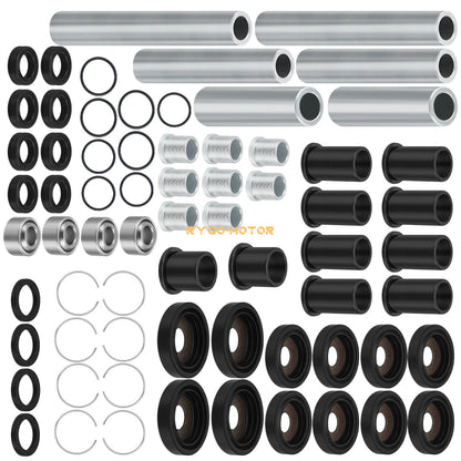 2 x Rear Upper & Lower A-Arm Bushing Shaft for Honda TRX650 680 Rincon