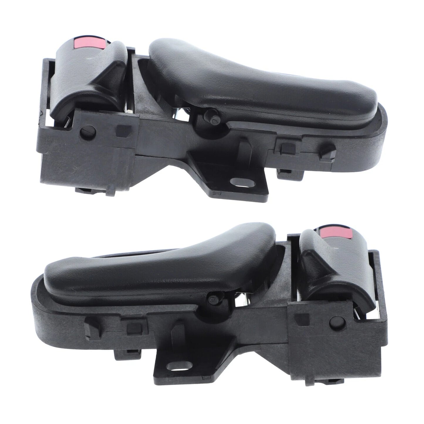 Door Handle Inner Set of 4 for Holden Barina MH (1991-1999) Black Front Rear