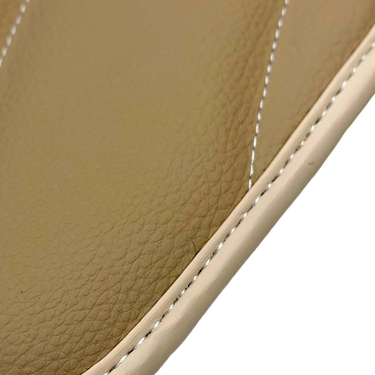 Beige Leather Floor Mats for Mercedes Benz G-Class W463 (2008-2018)