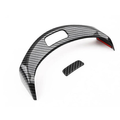 Armrest Box Button Frame Trim for Benz C Class GLC (2015-2022) Carbon Fiber