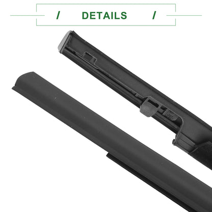 2 x Front Left & Right Weatherstrip Window Seals for Honda Accord (2018-2023)