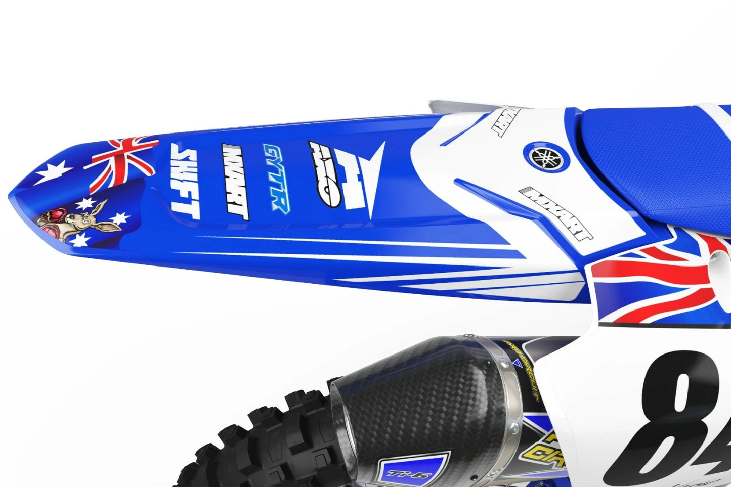 Graphics Kit for Yamaha YZ 250 (1996-2001) - Aussie Style Decals