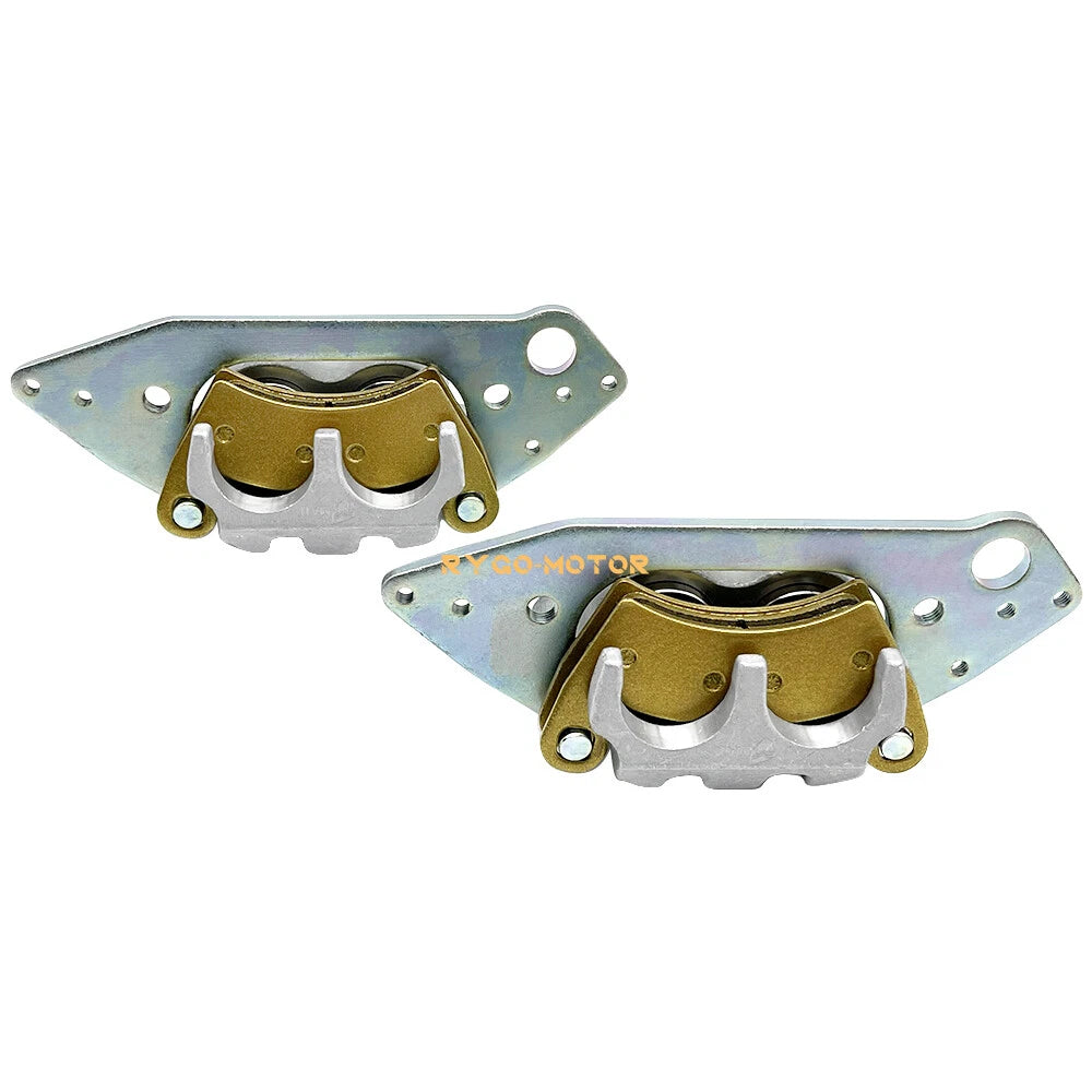 Front Brake Calipers & Pads for Polaris Ranger 570 800 900 1000 Diesel Crew XP