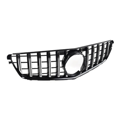 GTR Style Front Bumper Grille for Benz C Class W204 (2007-2014) Silver