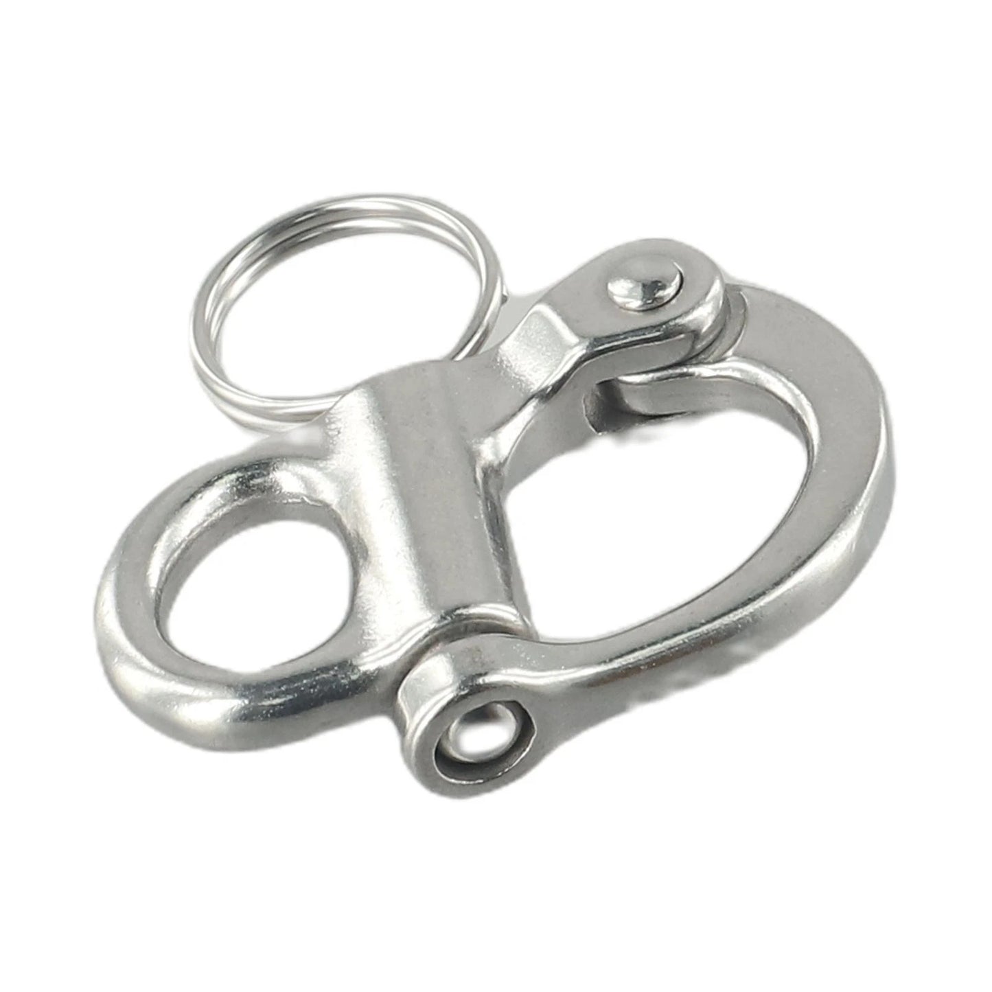 Shackle Eye Fittings Hook Marine Quick Release Replacement Silver