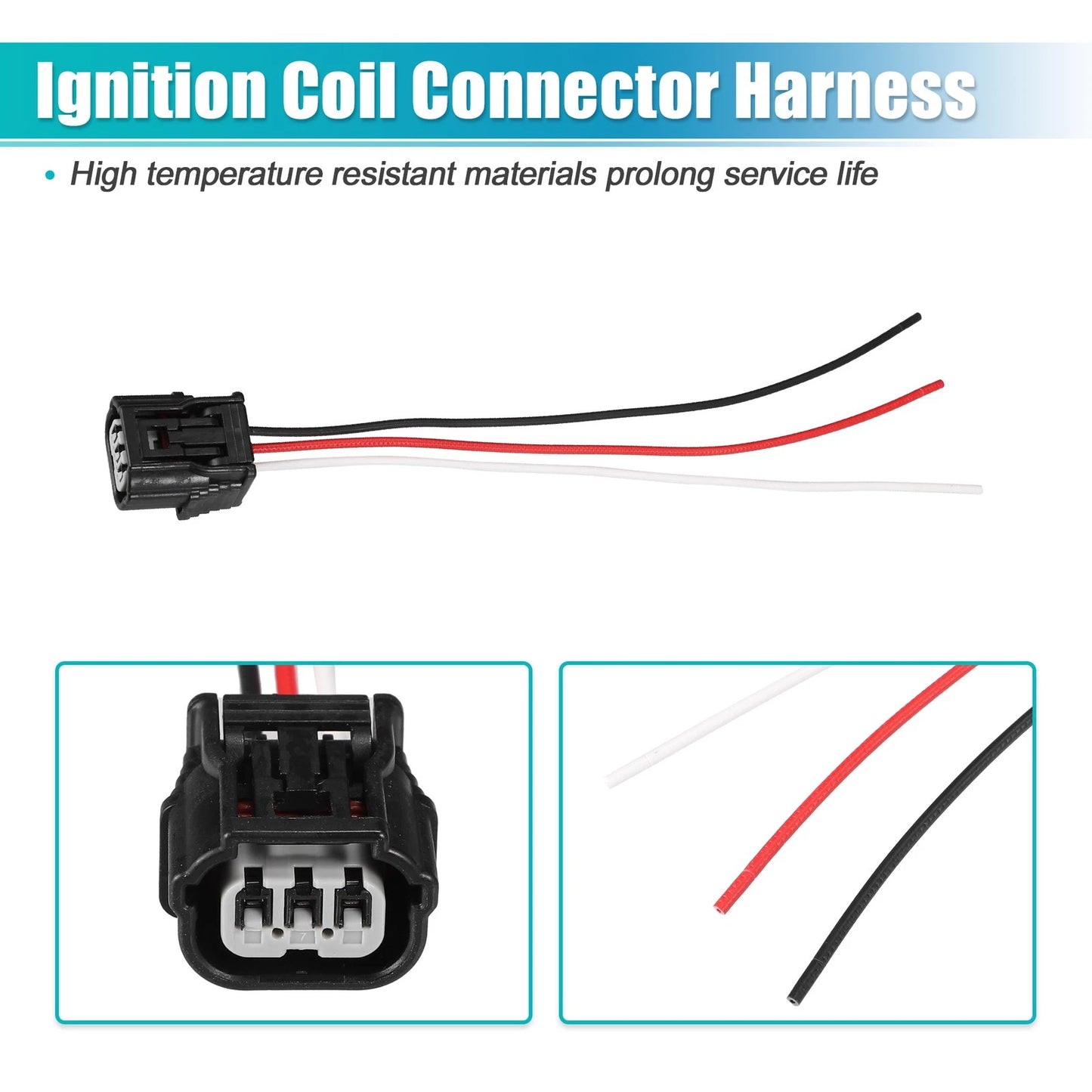 4 x Ignition Coil Connectors for Honda CR-V (2015-2019)