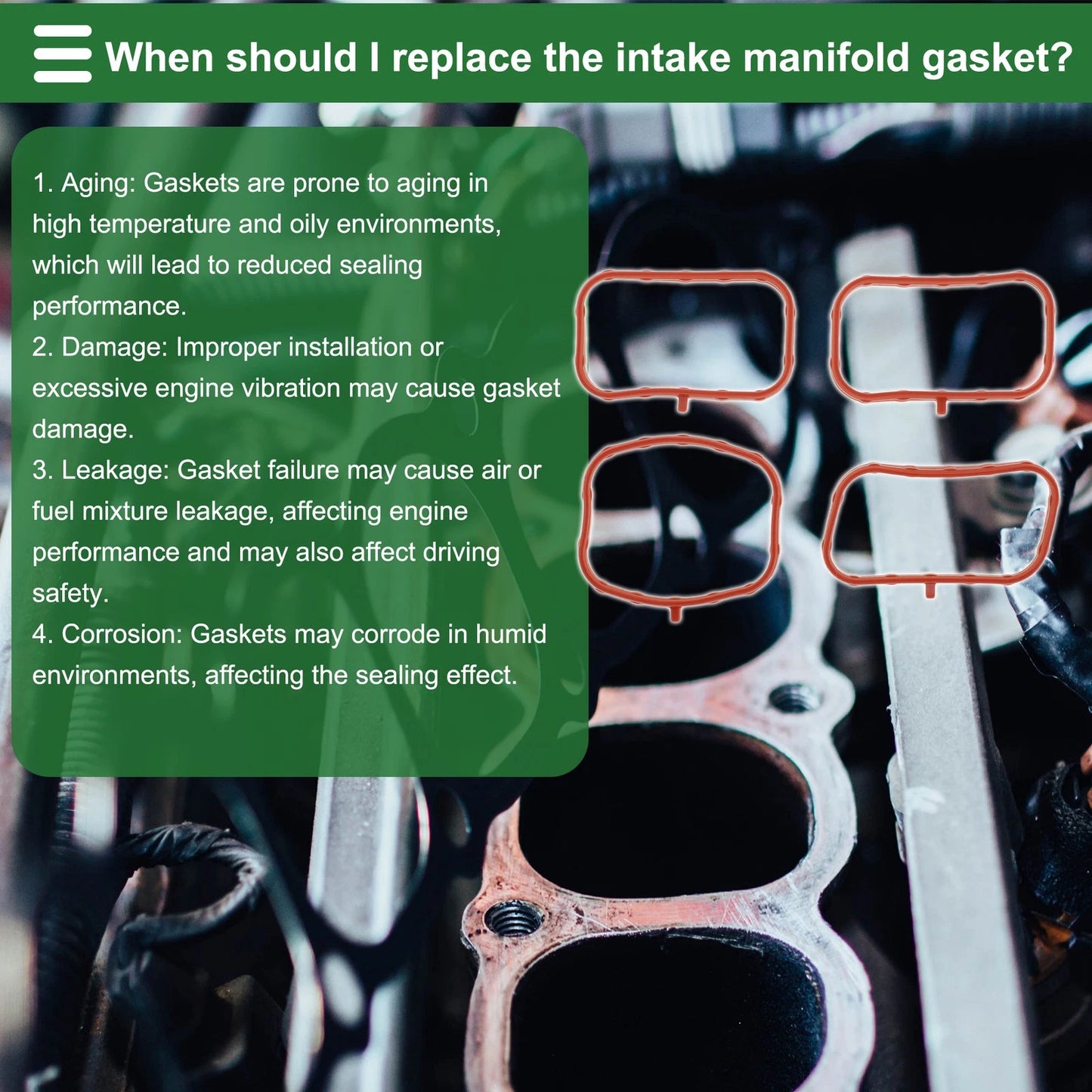 Intake Manifold Gasket for Mitsubishi ASX (2010-2018)