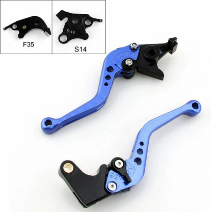Brake Clutch Lever for Suzuki GSXR1000 (2007-2008) Blue 2 x F3 F2
