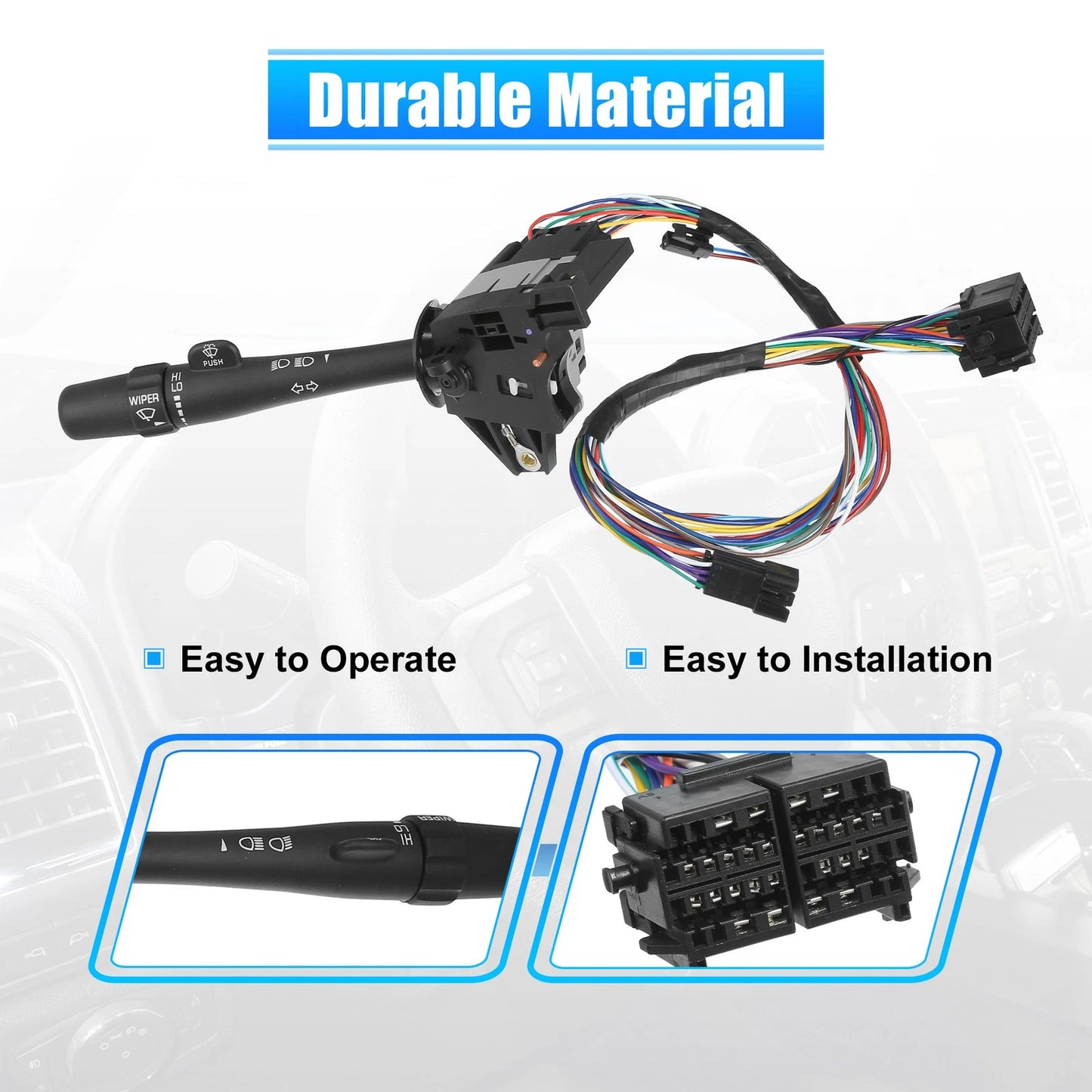 Multifunction Turn Signal Windshield Wiper Switch for Chevrolet Impala Monte