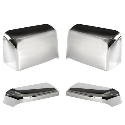 Set of Tow Mirror Cap Covers for Chevrolet Silverado Sierra 2500HD 3500 (2007-2018)