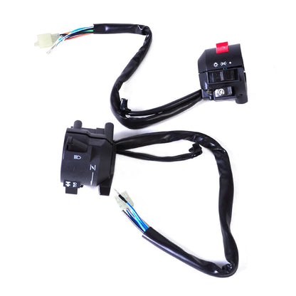 2 x 7/8" Handlebar Switch for Honda Harley Motorcycle