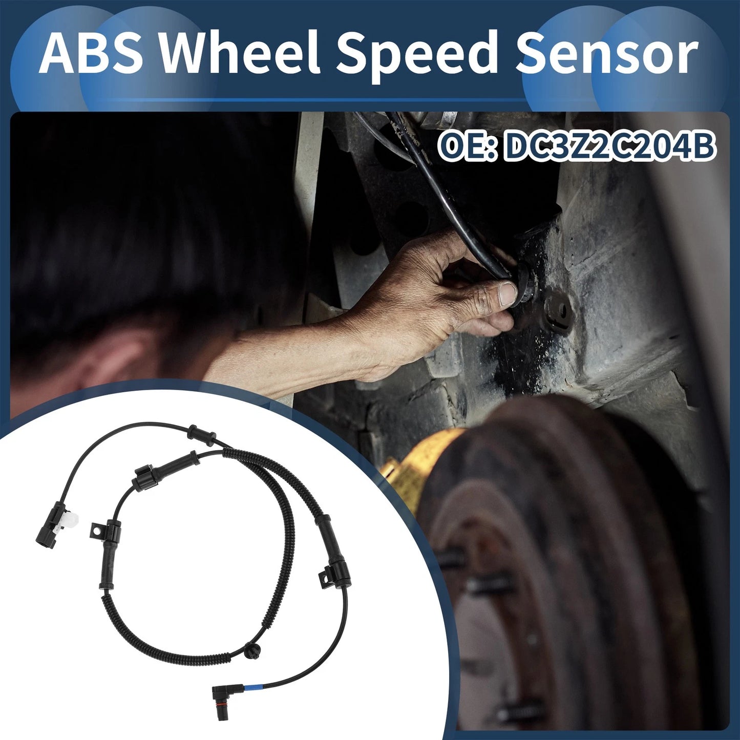 ABS Wheel Speed Sensor for Ford F-250 F-350 F-450 (2011-2016)