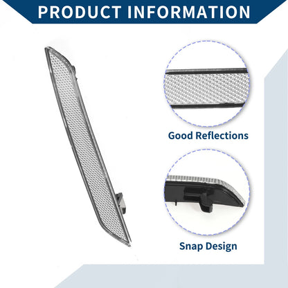 Front Left Bumper Reflector for BMW X6 (2008-2014)
