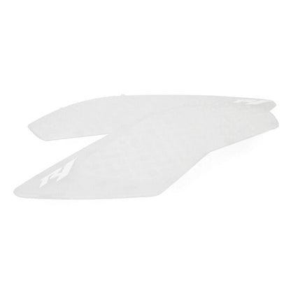 White Gas Tank Traction Side Pad Knee Grip Decal for Yamaha YZF-R1 (2015-2017)