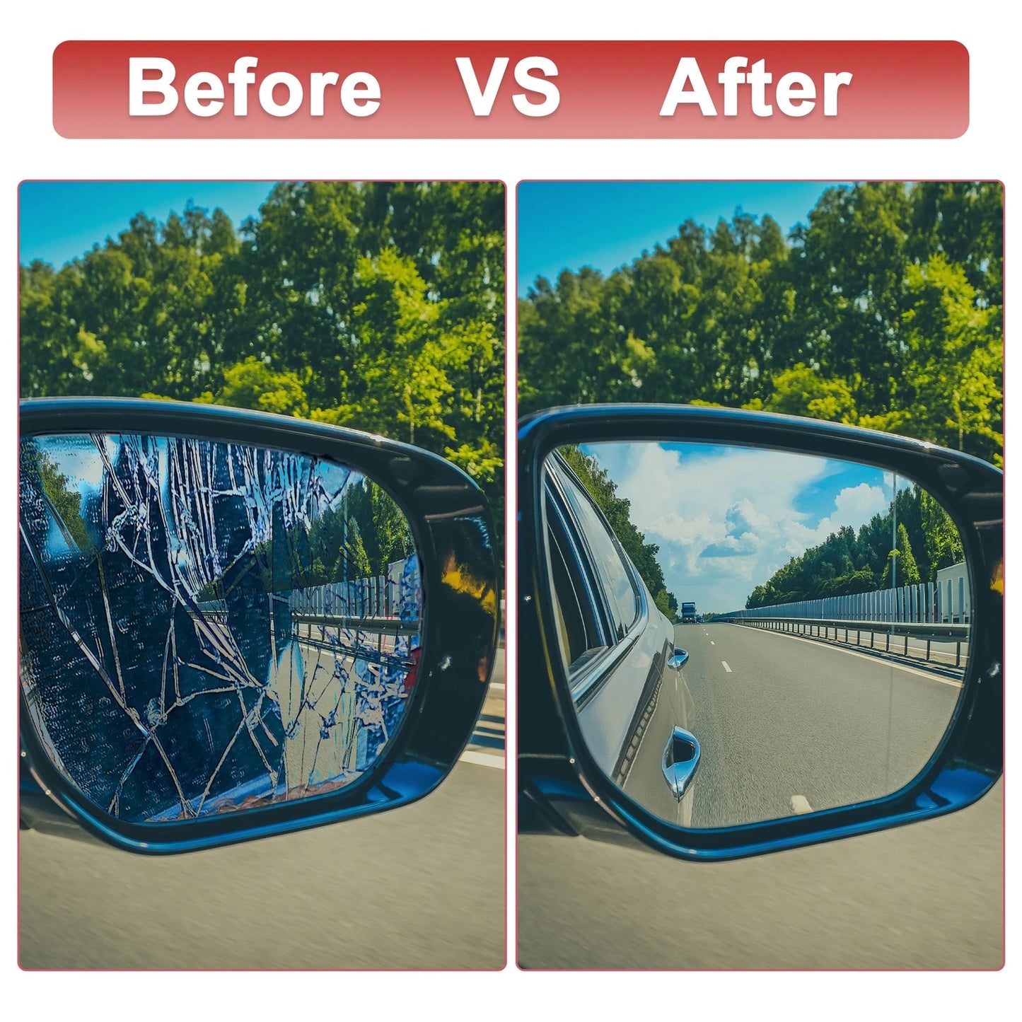 Rearview Right Side Heated Mirror Glass with Backing Plate for Chevrolet Trax
