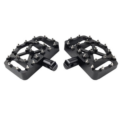 Black Rear FootPeg Passenger Pedal for Harley FXBB FXLR FXLRS FXLRST FXST FLSB (2018-2023)