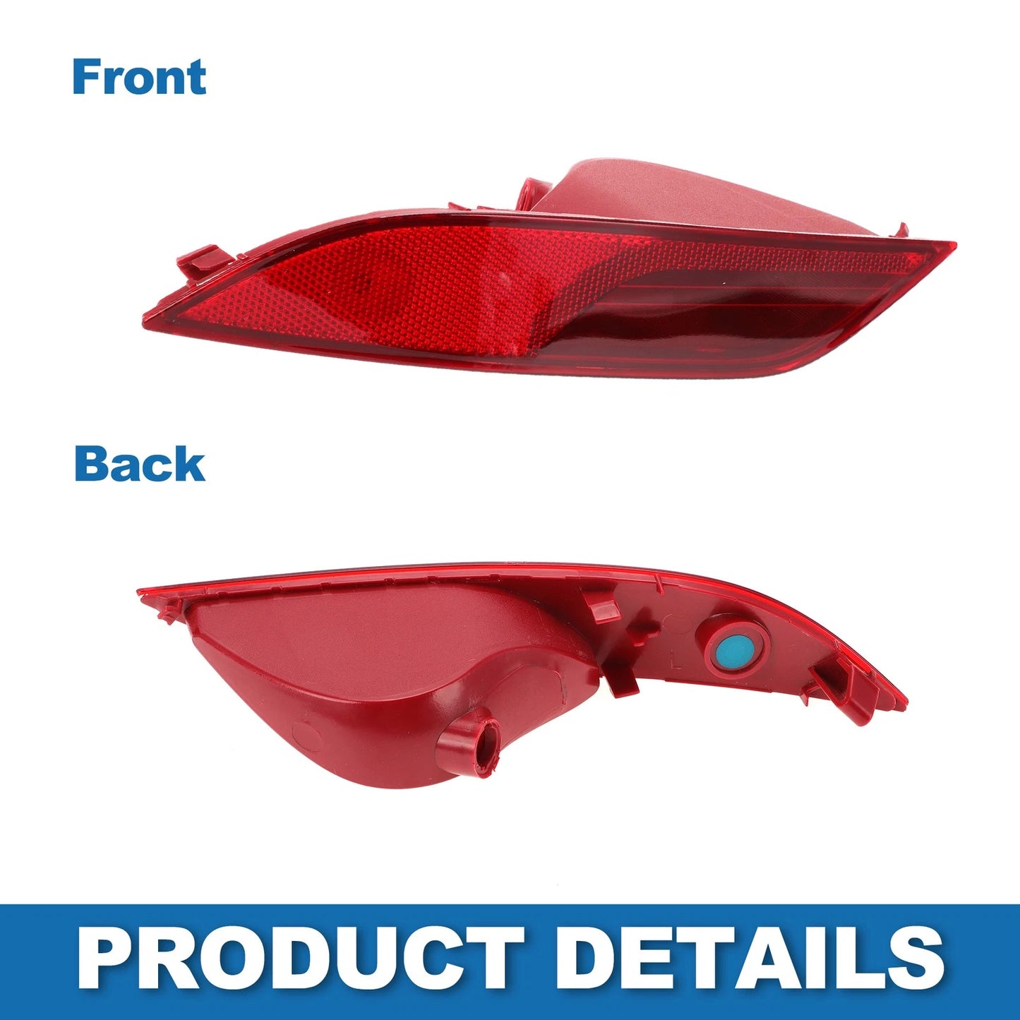 Left Rear Bumper Tail Light Shell for Volvo V40 (2013-2019)