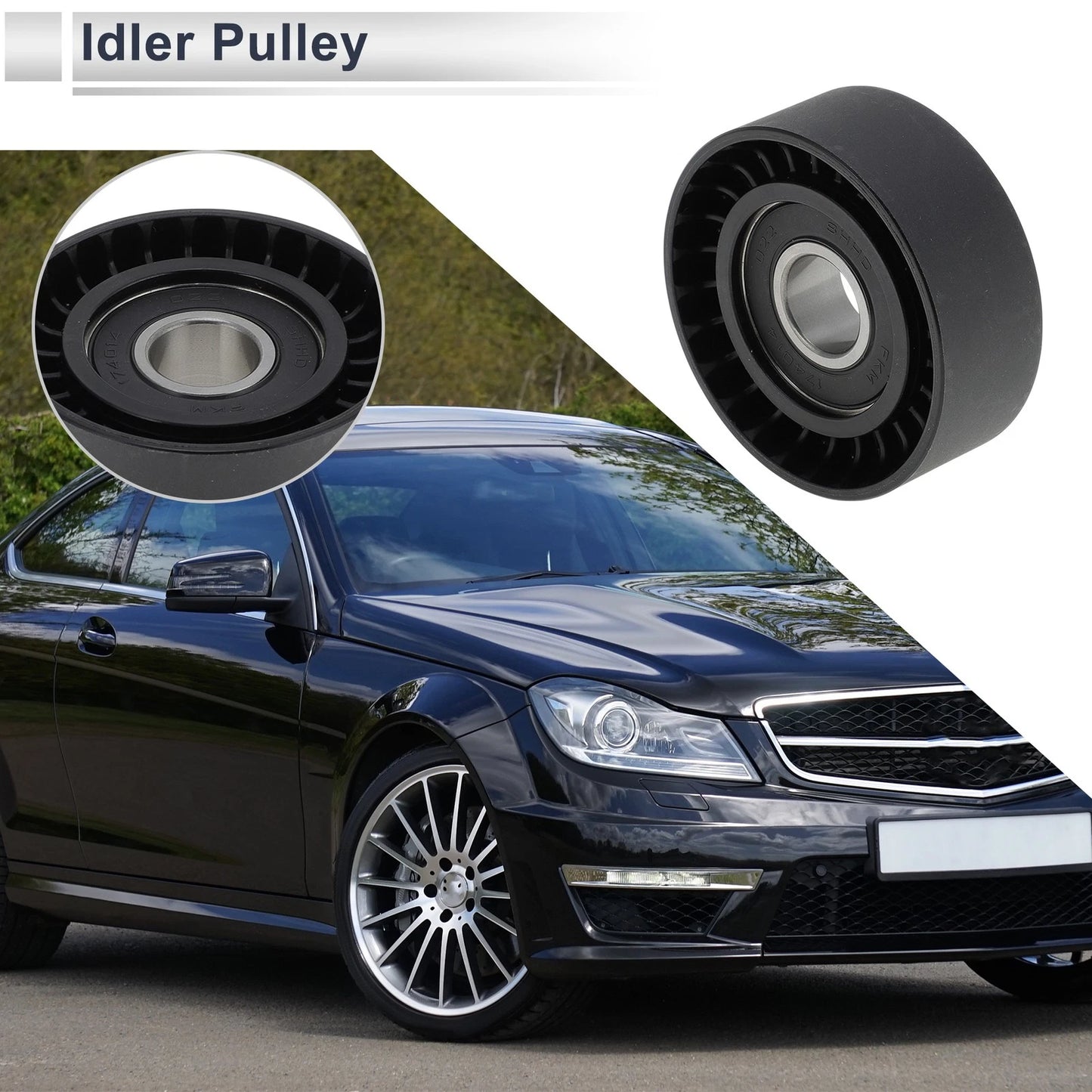 Drive Belt Idler Pulley for Porsche Cayenne (2011-2018)