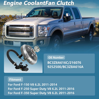 Cooling Fan Clutch for Ford F-150 V8 6.2L (2011-2014)
