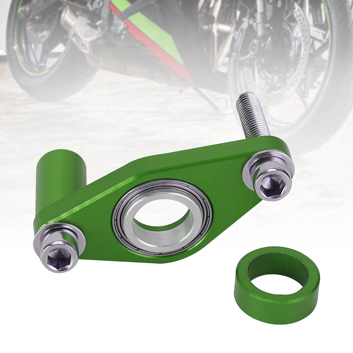 Shifter Stabilizer Aluminum Green for Kawasaki ZX-25R (2021)