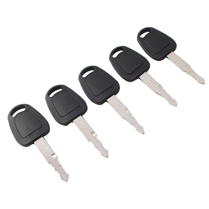 5 x Keys for Daewoo Doosan Excavator Models Heavy Equipment