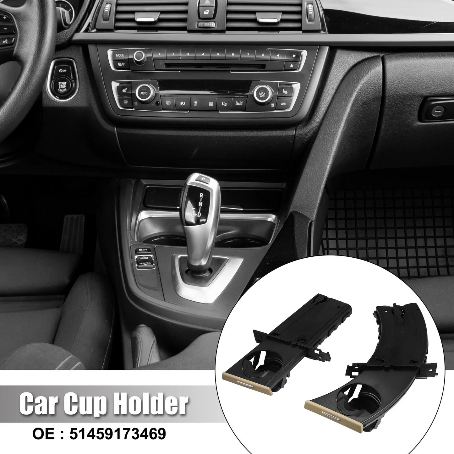 Cup Holder Set  for BMW 323i (2006-2011)