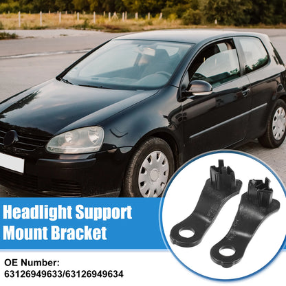 Driver Passenger Side Headlight Support Mount Bracket for BMW 525xi (2006-2007)