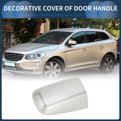 Front Left Door Handle Cover for Volvo XC60 (2015-2017) Silver Tone